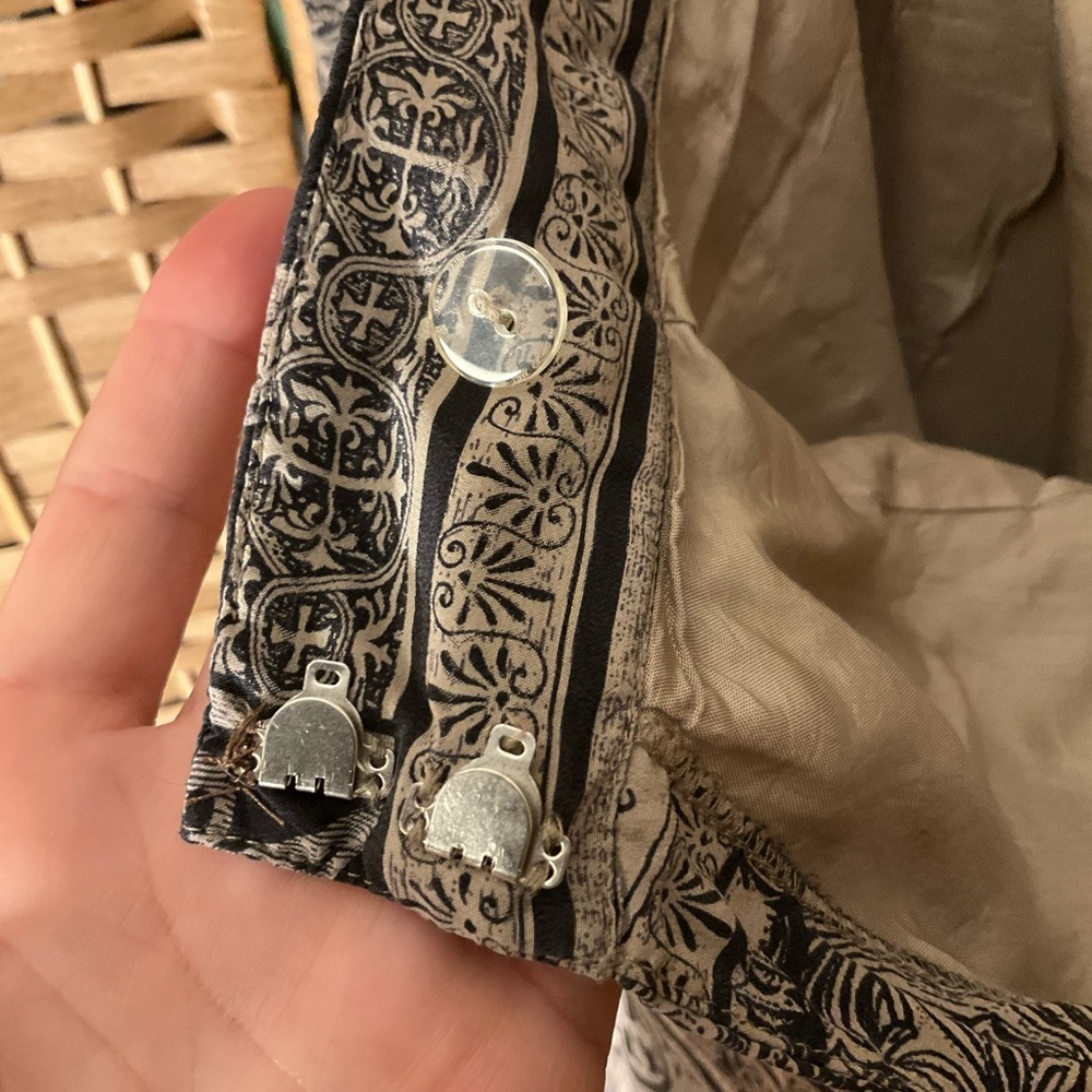 100% SILK Vintage Ann May Pants Women’s 8 - Picture 11 of 15